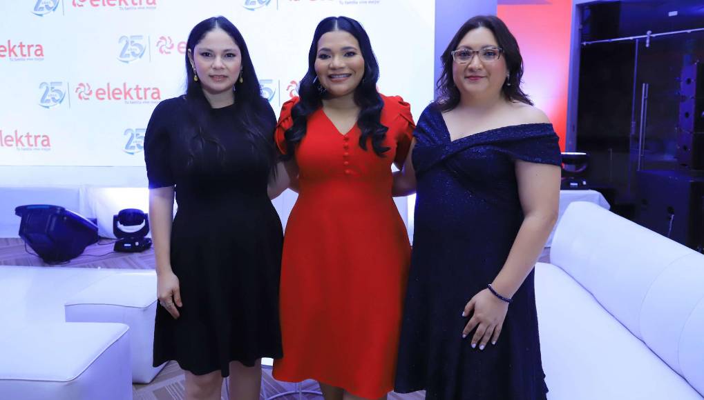 Mariela Amaya, Cinthia Soto y Seidy Rodríguez