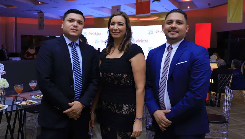 Fermín Castellanos, Dilcia Molina y Erick Rodríguez