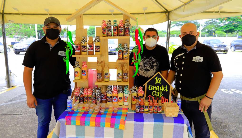 Axel Cruz, Eduardo Rodríguez y Edwin Martín