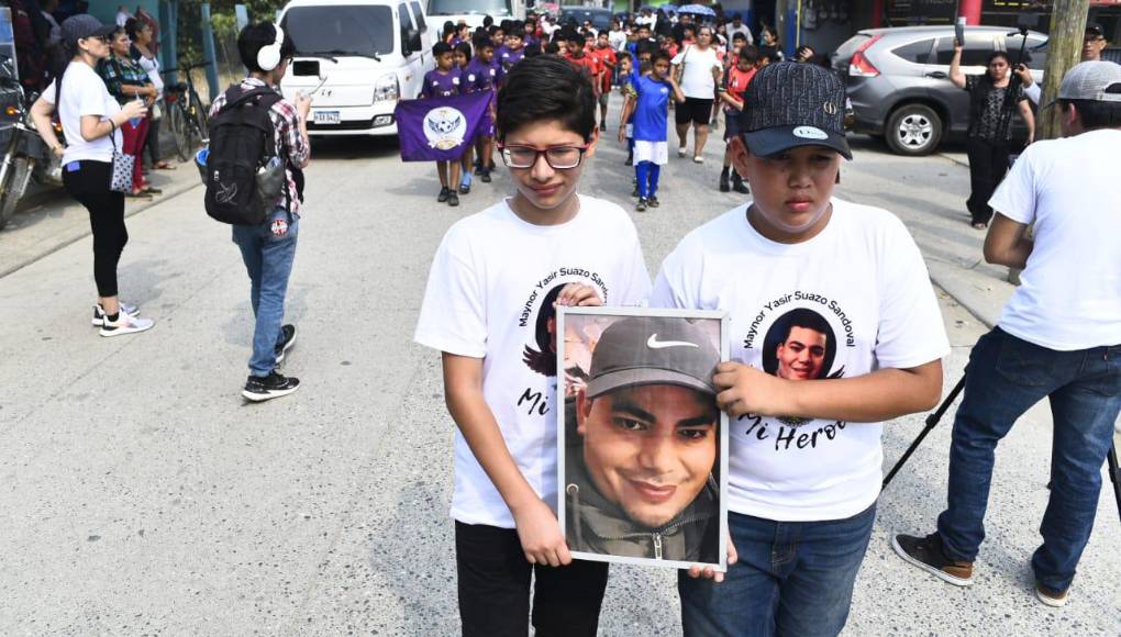 Maynor era muy querido en Azacualpa, no solo por sus familiares, si no por sus vecinos.