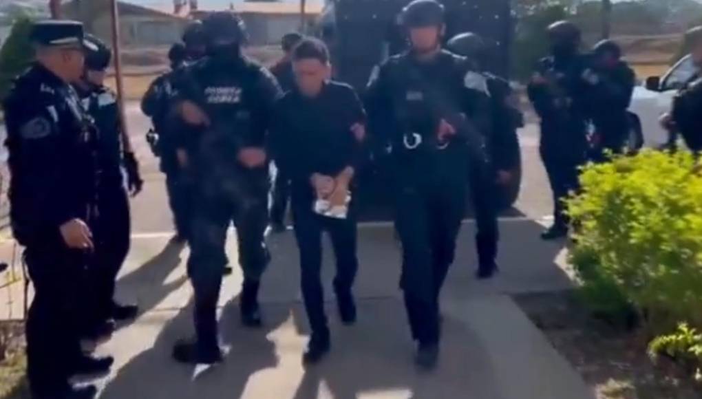 La DEA lo esperaba en la Base Aérea Soto Cano en Comayagua para llevarlo hacia Estados Unidos. 