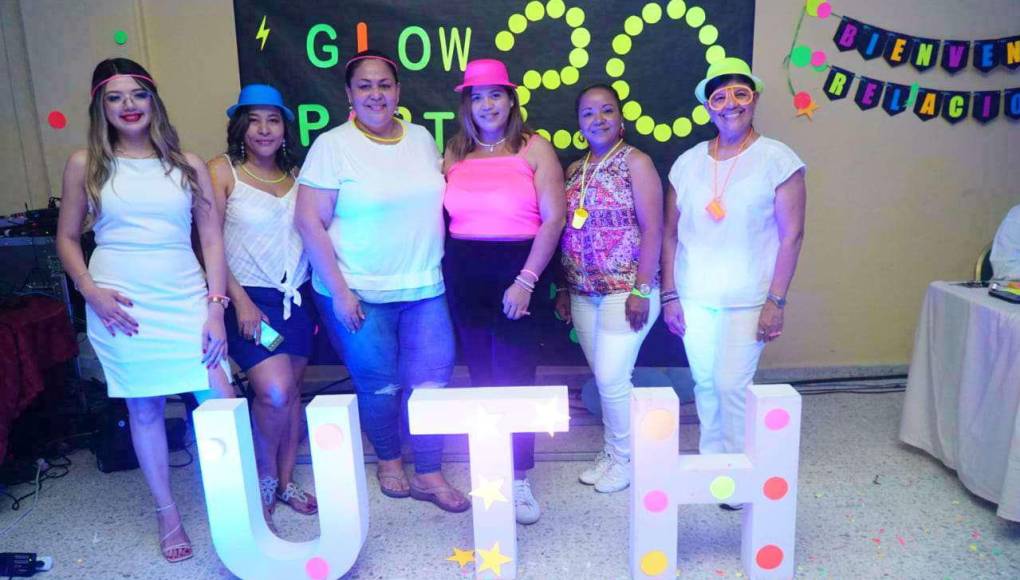 La Glow Party de los estudiantes de la Universidad UTH