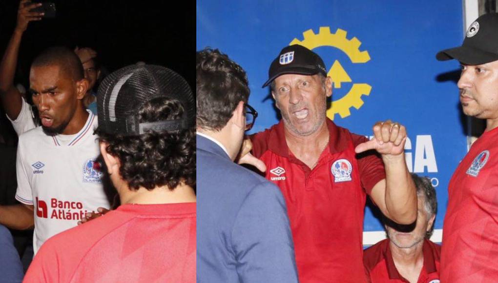 Las imágenes que dejó la polémica derrota del Olimpia ante la UPN en Choluteca. 