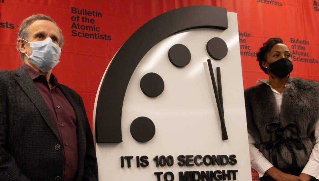 El reloj del apocalipsis marca 100 segundos para el fin del mundo