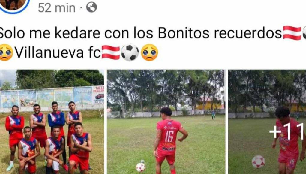 Exjugadores del Villanueva FC se pronunciaron con mucha tristeza en sus redes sociales por el descenso a la Liga Mayor del equipo.