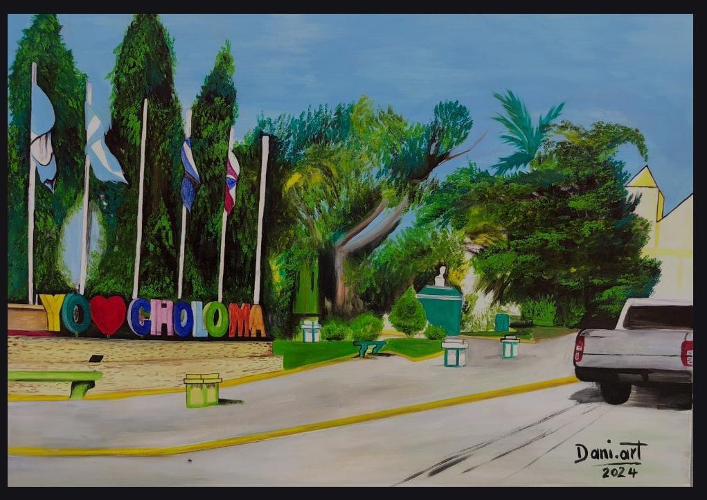 Primera Expoventa de Arte por el Club Rotaract de Choloma