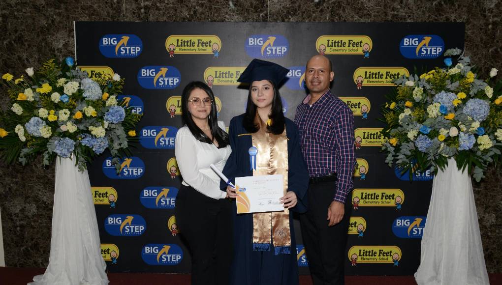 Sofía Rivera y su familia