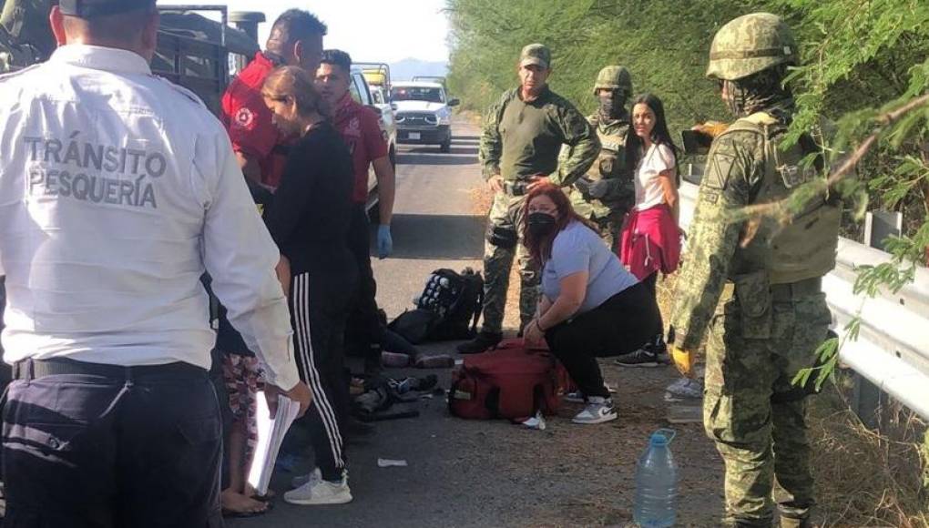 Mueren cinco migrantes en accidente en el norte de México
