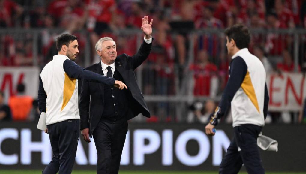 Ancelotti salió contento tras el resultado de la ida.