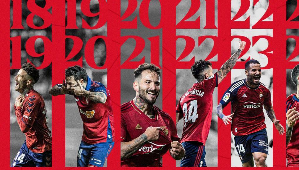 OFICIAL: El centrocampista Rubén García Santos renovó su contrato con Osasuna hasta julio del 2026.