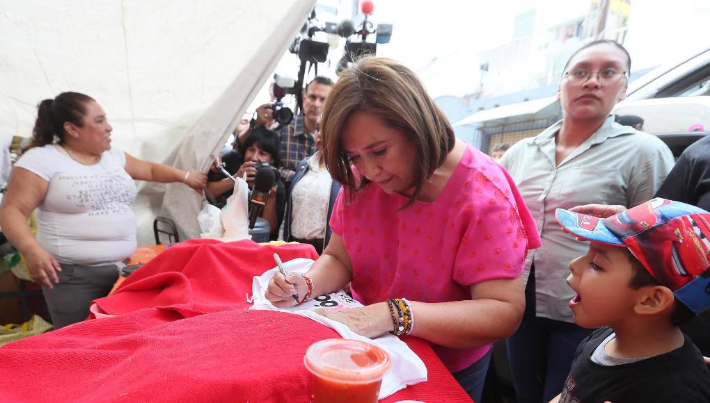 <b>Gálvez</b> es respaldada por una coalición de los partidos tradicionales PAN, PRI (que gobernó durante siete décadas hasta 2000) y PRD. 