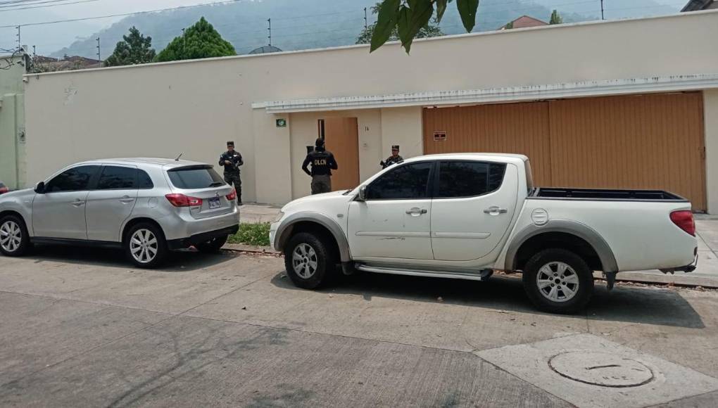 El resto de bienes fueron asegurados en Santa Rosa de Copán y Roatán (Islas de la Bahía). 