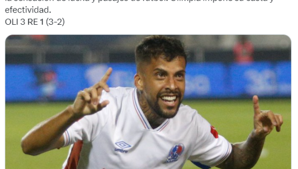 “Real España dio la cara, se retiró del torneo con la sensación de lucha y pasajes de fútbol”, dijo Bebeto Flores.