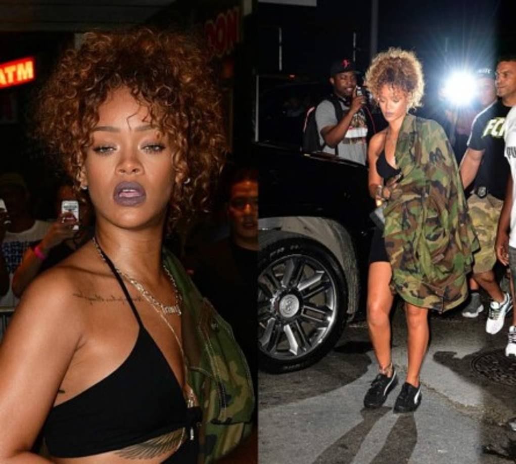 Rihanna también luce con orgullo sus rizos. Aunque muchas veces abusa de pelucas.