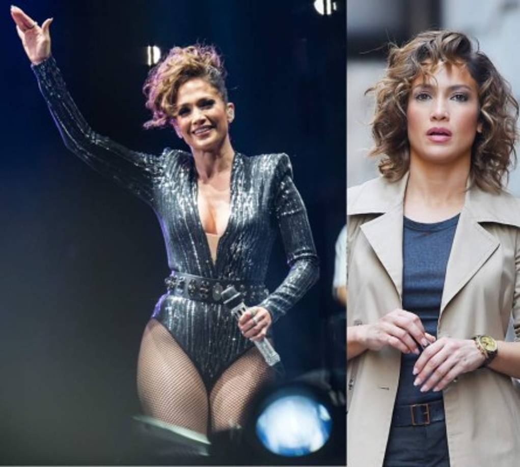 Jennifer López también le gusta lucir lo más natural posible en sus últimas presentaciones.