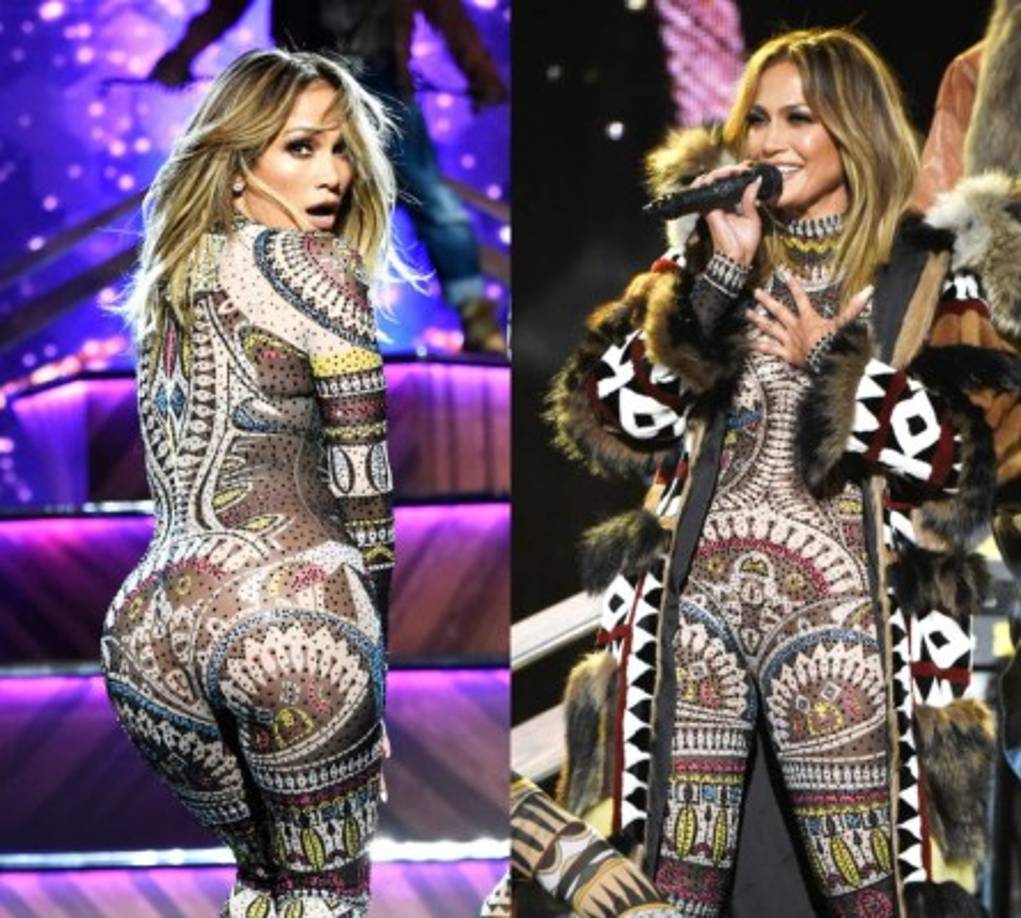 Jennifer López sorprendió a muchos con este look.