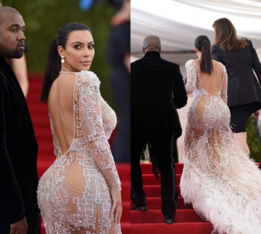 Kim está preocupada de engordar aún más porque ya no puede hacer deporte. En la imagen en la gala de los Met de Nueva York el pasado 2015.