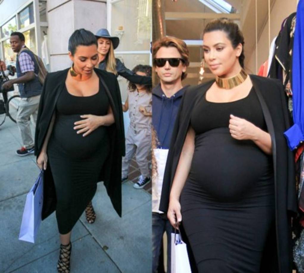 La última aparición pública de Kim el pasado 09 de noviembre a pocas semanas de dar a luz.