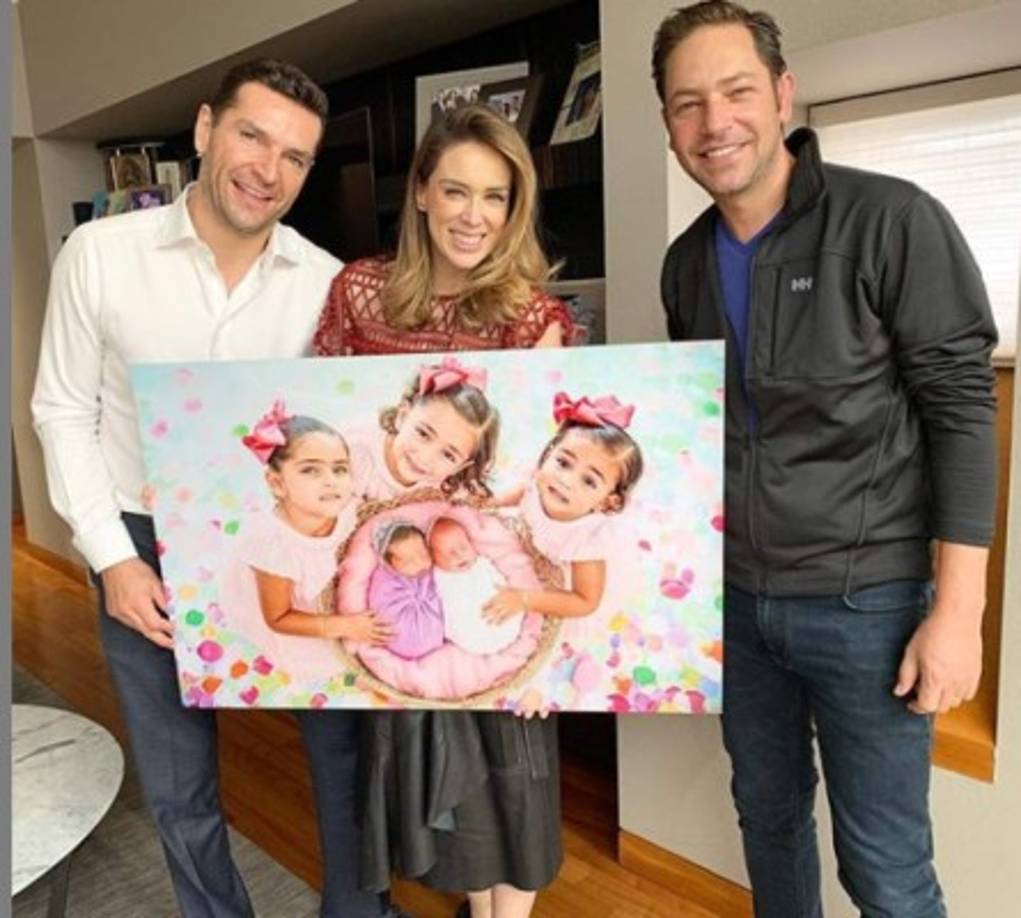 La exreina de belleza y su esposo Martín Fuentes, que según medios mexicanos estaban en busca del varoncito, son padres de cinco hermosas niñas.