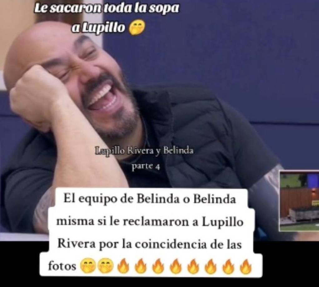 “(¿te escribió un reclamo?) ¿eh? uno no, (¿y tu lo contestaste?) sí, pero como te digo siempre sale culpable el hombre, entonces uno como hombre tiene que, no pues que eres esto y esto ok, perdón, no que tu eres así..” comenzó a decir Lupillo