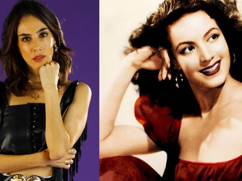 Sandra Echeverría mostró su emoción por interpretar a la legendaria actriz mexicana.