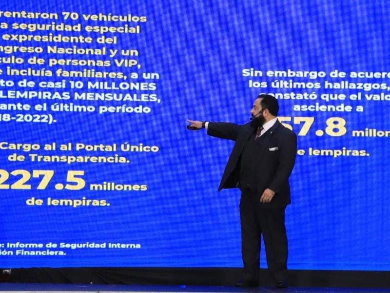Luis Redondo, titular del CN, dijo que las investigaciones preliminares reflejan un posible tráfico gris desde el Poder Legislativo.