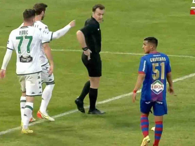 Michaell Chirinos fue titular y jugó 66 minutos este miércoles.