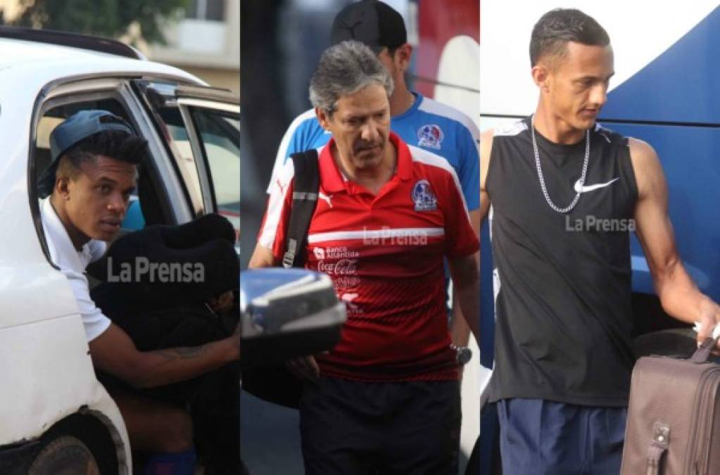 En el club Deportivo Olimpia madrugaron este martes y emprendieron su viaje rumbo a Tocoa, donde este miércoles deberán cumplir con el partido suspendido ante el Real Sociedad por la jornada 10.