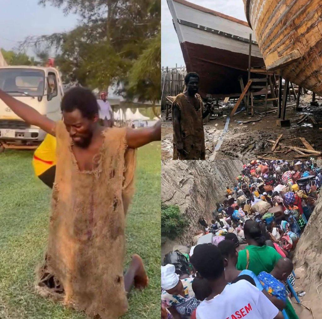 Construye arcas y al fallar profecía dice que él negoció con Dios por el mundo