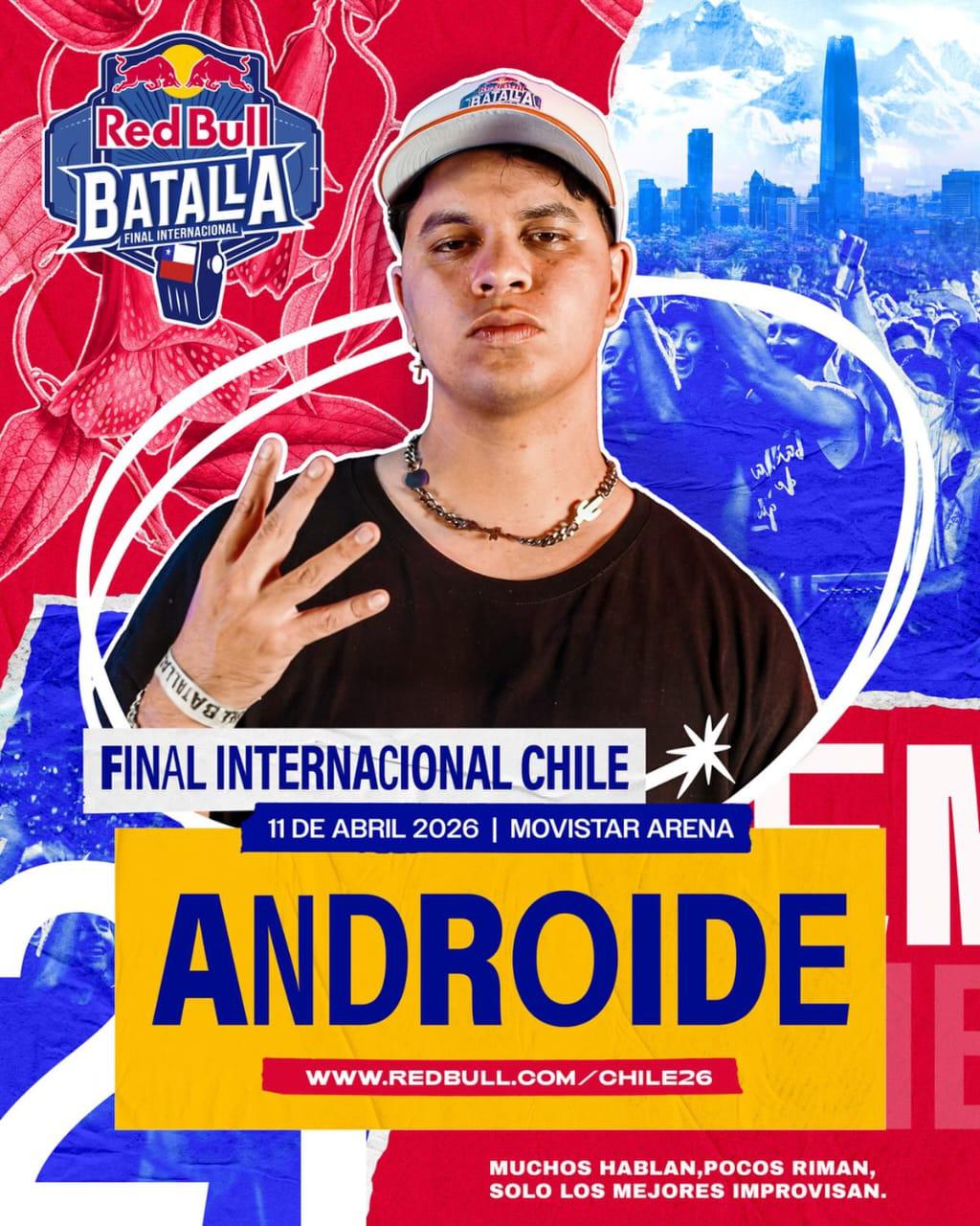 Androide brilla en su estreno en Red Bull Batalla Internacional 2026