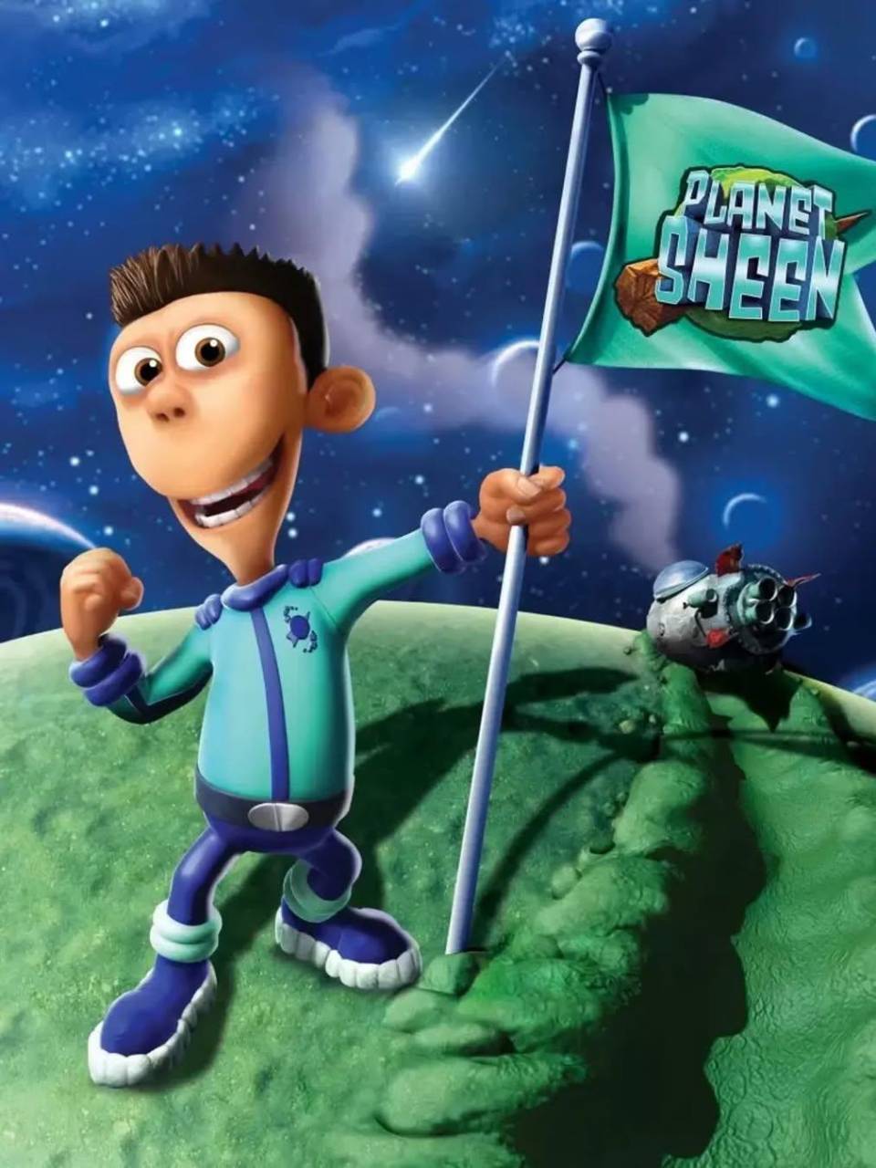 Planet Sheen en la que también Jeffrey García interpretó al personaje.