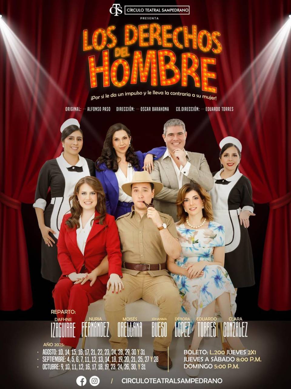 Un elenco estelar participa en Los Derechos del Hombre de este 2025.