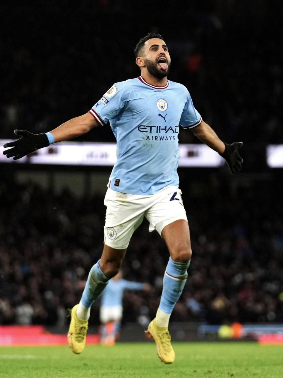 Riyad Mahrez fue la figura del partido para liderar la remontada del Manchester City.