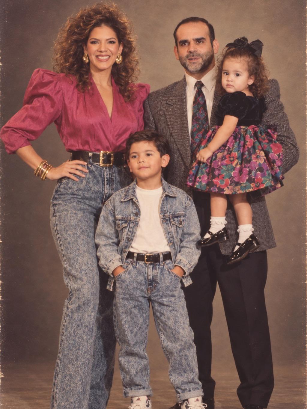 Furor por el Trend de los 80s: Los famosos que también se sumaron