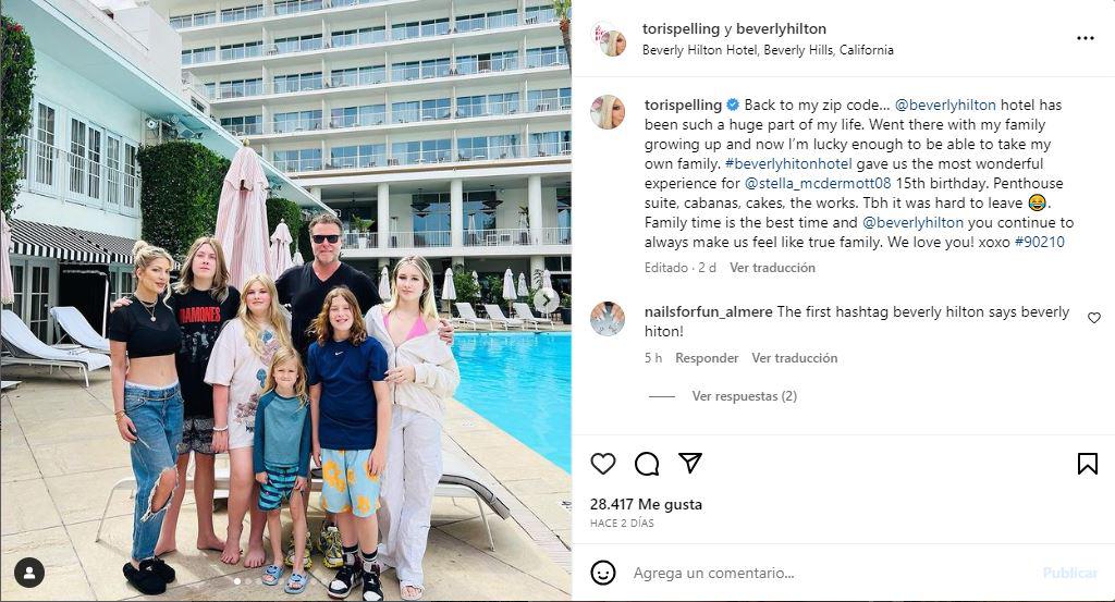 Recientemente celebraron el cumpleaños de su hija Stella Doreen.