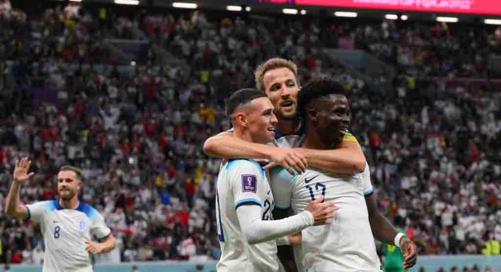 Inglaterra golea a Senegal y se instala en cuartos de final