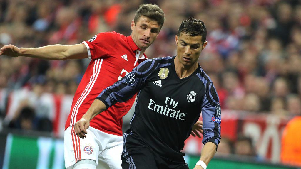 Thomas Müller no tiene buenos recuerdos de sus enfrentamientos con Cristiano Ronaldo.