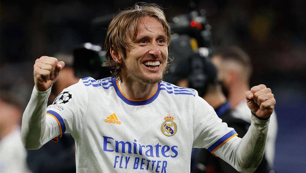 Luka Modric, suplente de lujo.