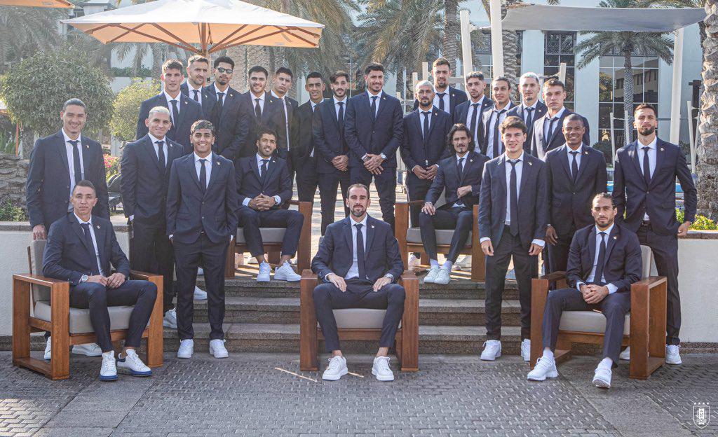 Sin uno de sus jugadores: Uruguay ya se encuentra en Qatar previo al inicio del Mundial