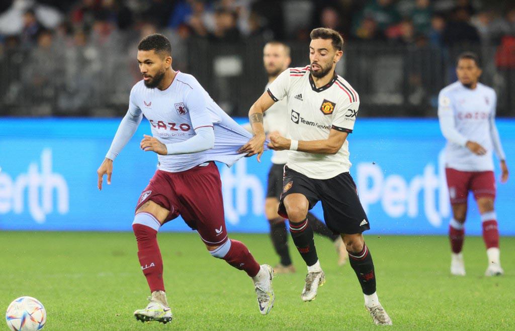 ¿Y Cristiano Ronaldo? Manchester United termina su gira de pretemporada empatando ante Aston Villa
