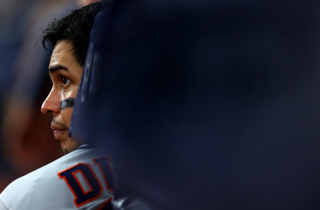 Mauricio Dubón se quedó con 20 juegos conectando hits