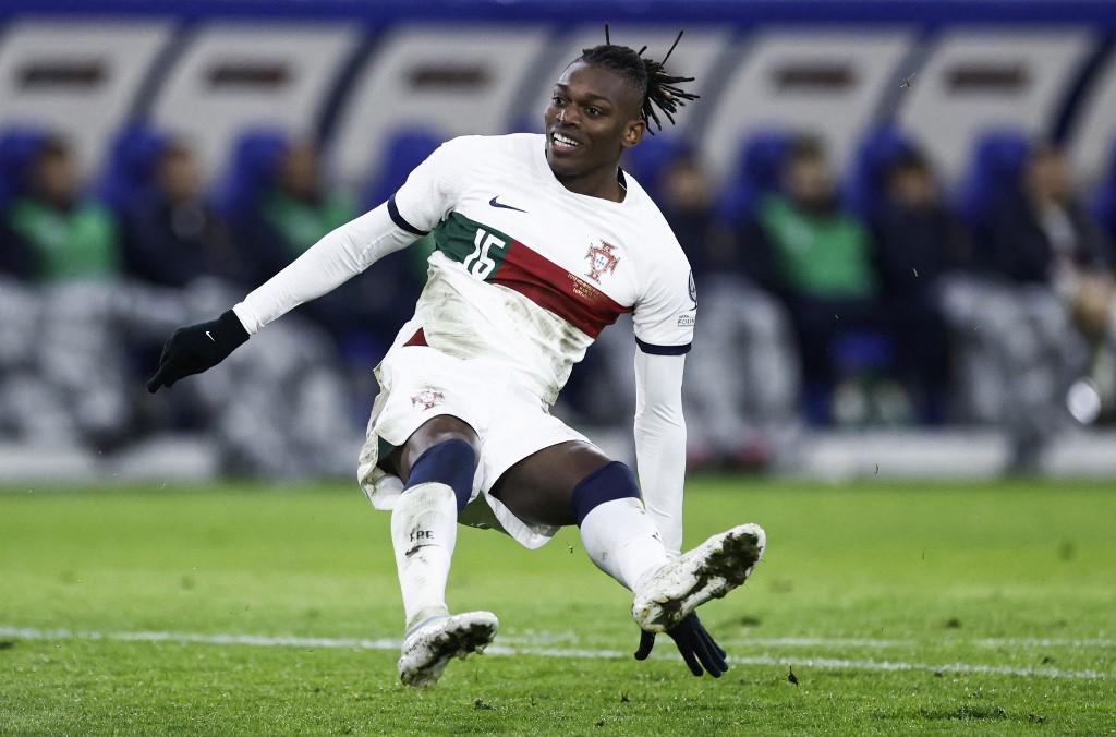 Rafael Leao se encargó de marcar el sexto y definitivo gol de Portugal.