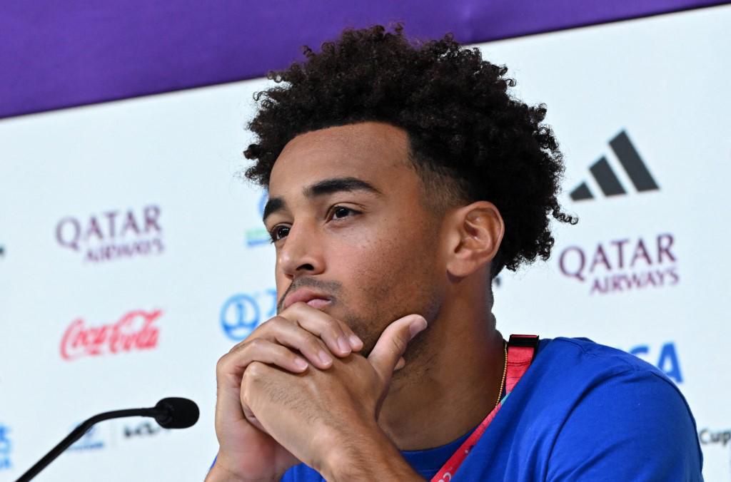 Tensión entre periodista iraní y Tyler Adams de USA en Qatar