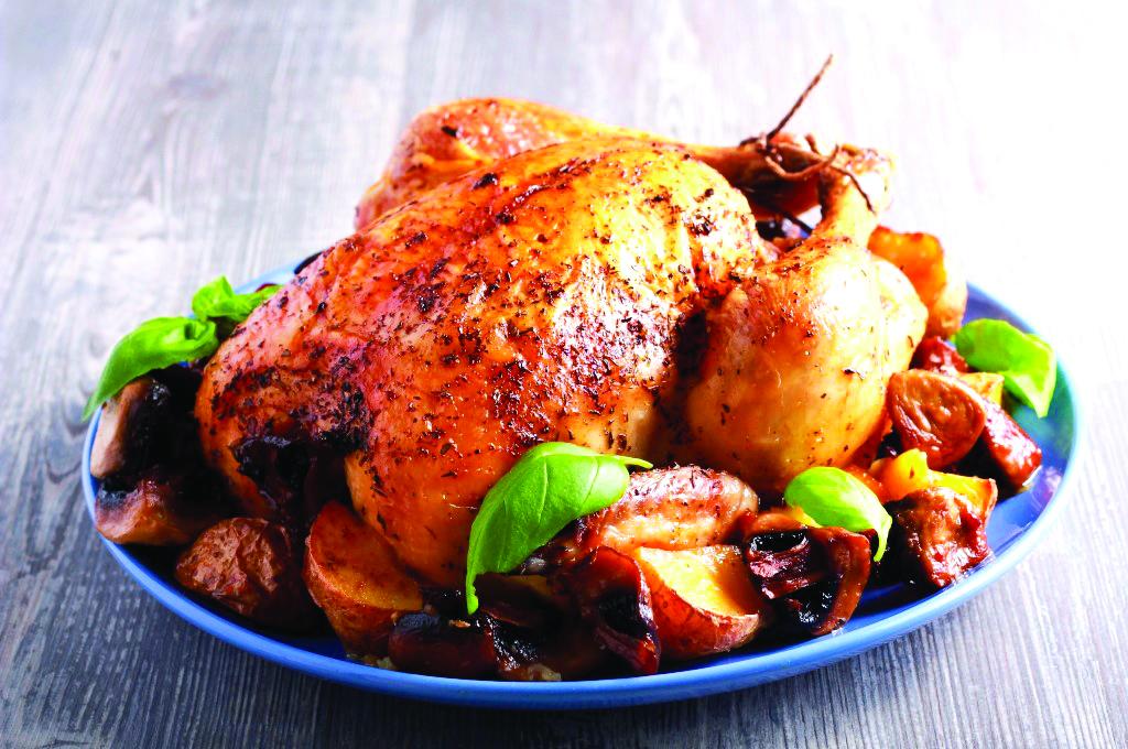 Platillos navideños a base de pollo, el protagonista