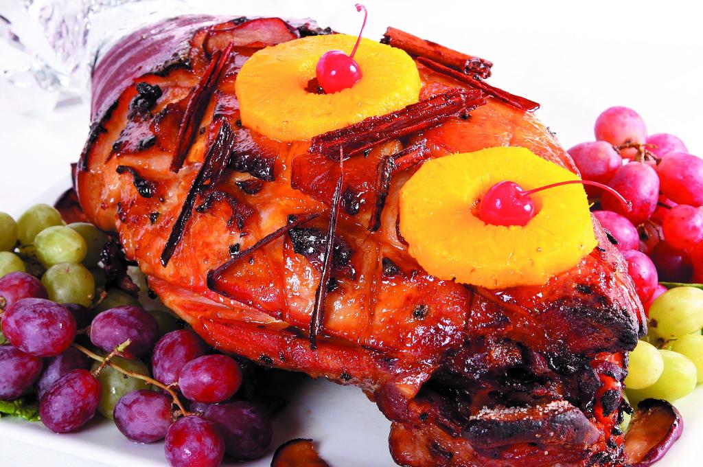 Receta de pierna de cerdo ahumada con glaseado de naranja