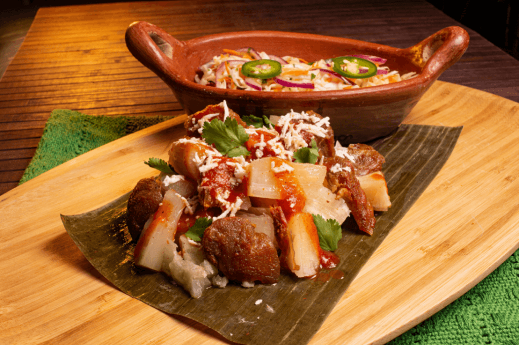 Yuca con chicharrón: un clásico de la cocina Hondureña