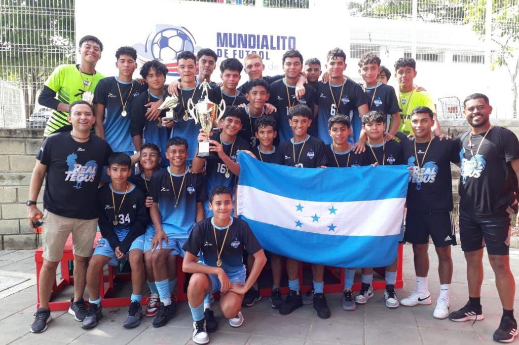 Equipo hondureño queda campeón en torneo internacional Sub-17