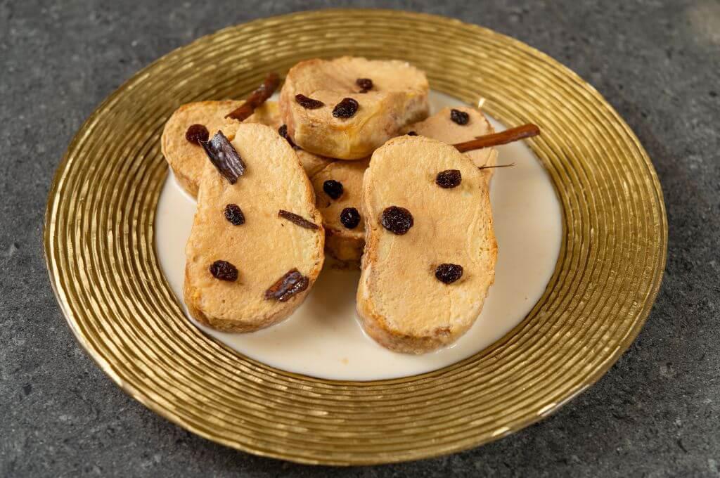 Receta de torrejas en leche