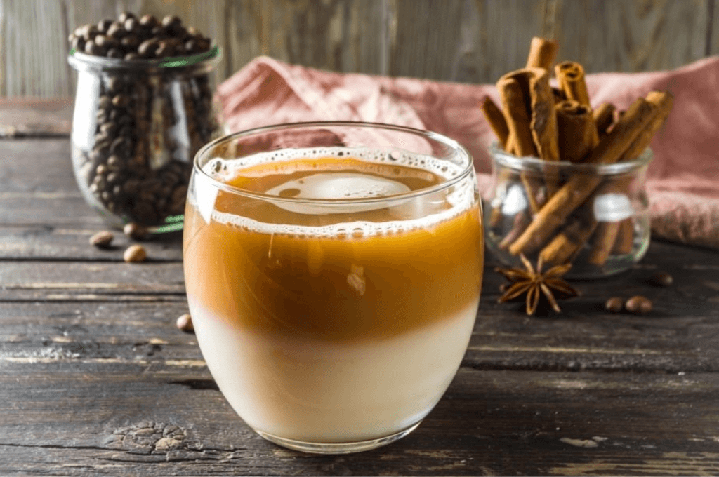 Café con horchata de ron