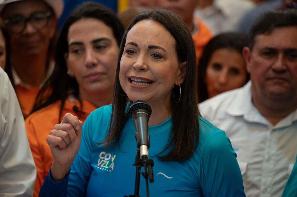 María Corina Machado ganadora de las primarias en Venezuela